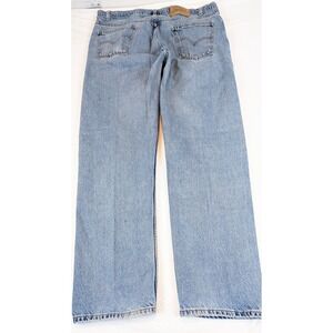 VTG Levi Strauss 505 Regular Fit Straight Leg Jeans Mens W40 L32 Blue Denim 90's